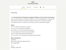 Tablet Screenshot of forchheimer.se